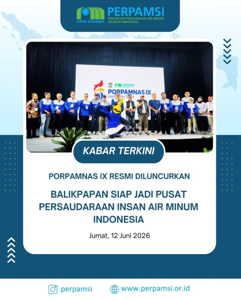 Soft Launching Pekan Olahraga Perusahaan Air Minum Nasional (PORPAMNAS) IX Tahun 2026
