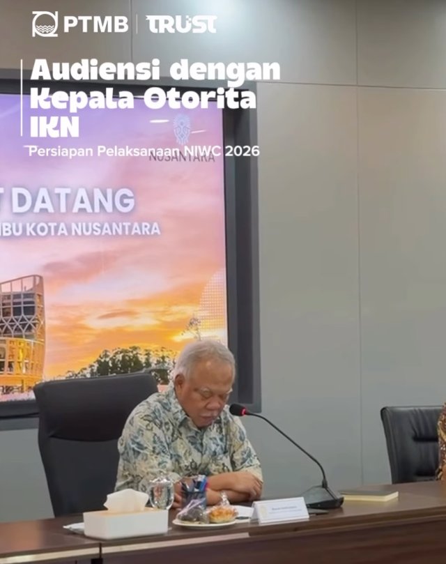 Audiensi dengan Kepala Otorita IKN: Persiapan Pelaksanaan NIWC 2026