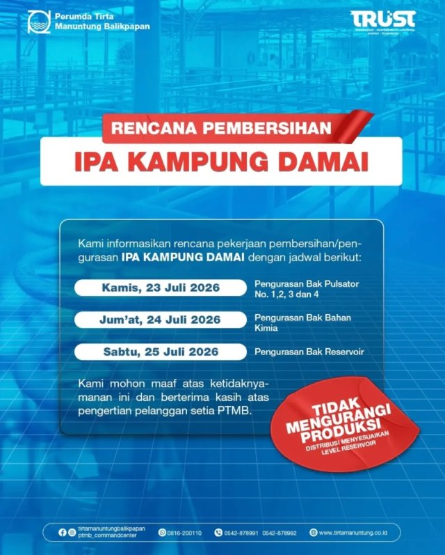 RENCANA PEMBERSIHAN IPA KAMPUNG DAMAI