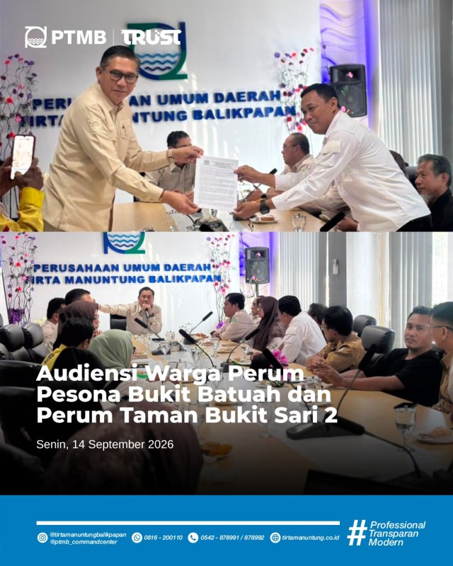 Audiensi Warga Perum Pesona Bukit Batuah dan Perum Taman Bukit Sari 2