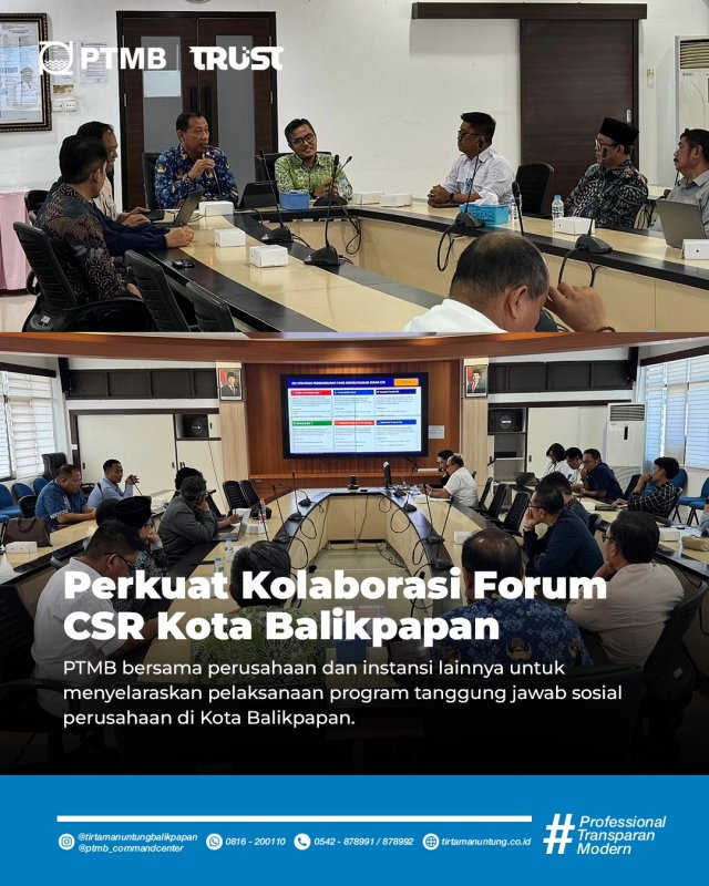 Perkuat Kolaborasi Forum CSR Kota Balikpapan