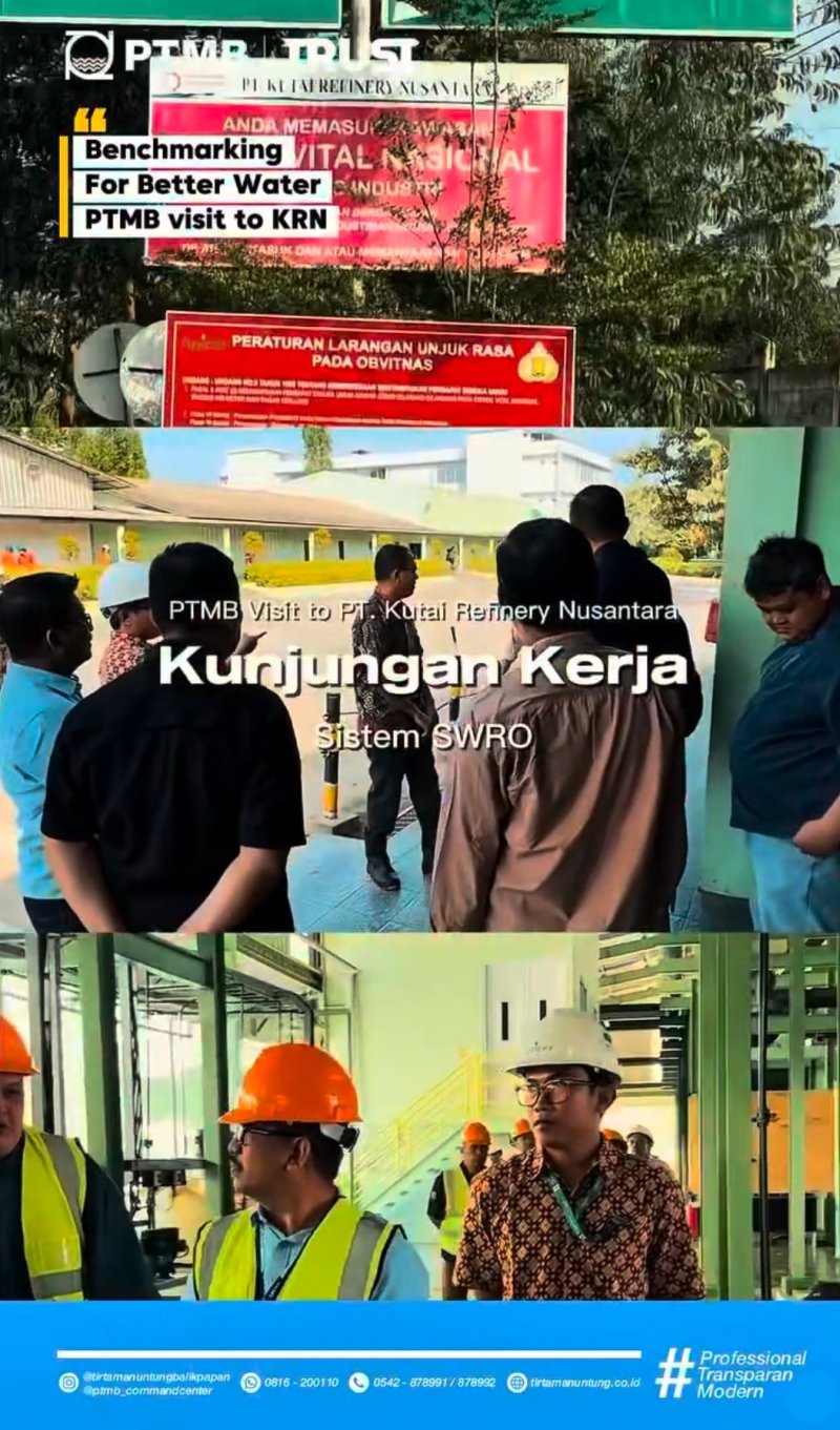 Benchmarking For Better Water PTMB visit to KRN