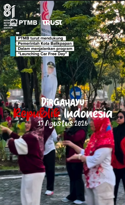PTMB turut mendukung Pemerintah Kota dalam menjalankan Car Free Day (CFD)