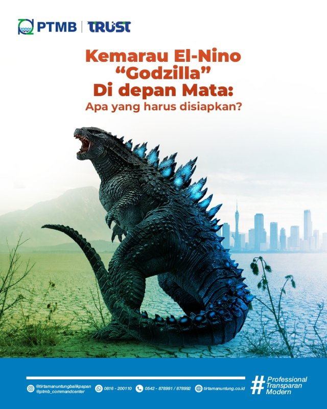 Kemarau El-Nino "Godzilla" di Depan Mata