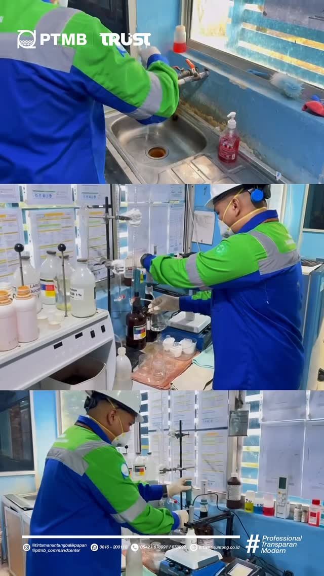 Air Bersih bukan sekadar jernih. Air Aman bukan sekadar mengalir.