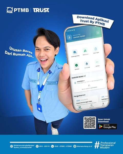 layanan PTMB semakin mudah melalui aplikasi TRUST by PTMB
