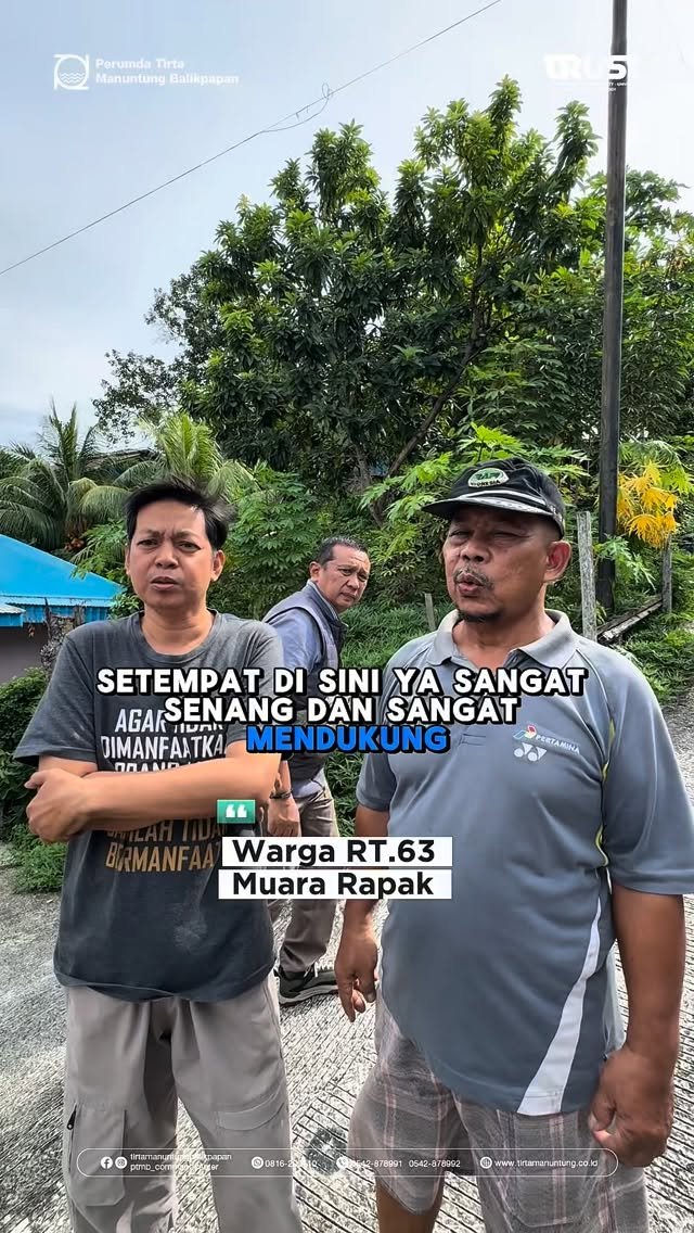 Peninjauan Bantuan Tandon dan Suplai Air Tangki di RT 63 Muara Rapak.