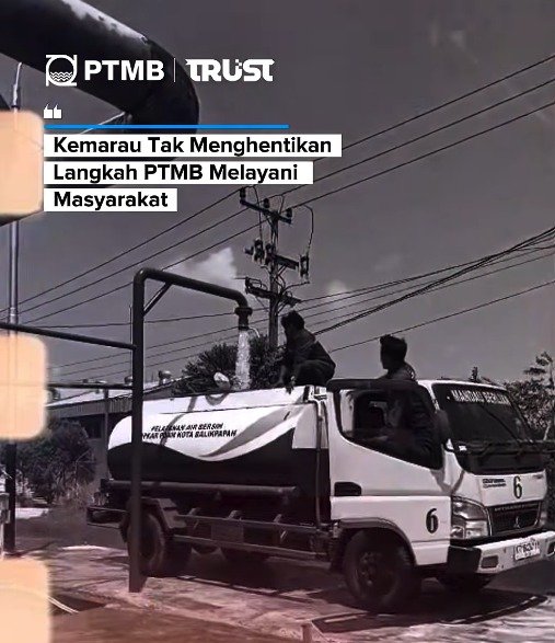 Kemarau Tak Mengehentikan Langkah PTMB Melayani Masyarakat