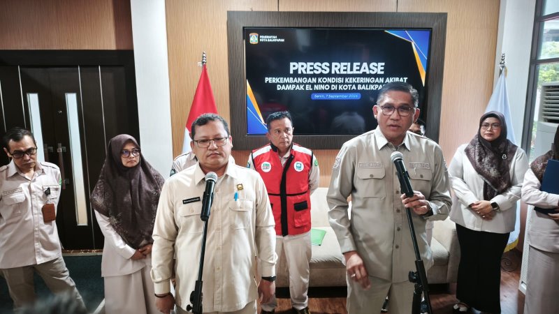 Air Waduk Menyusut, Produksi di IPA Teritip dan Km 12 Turun