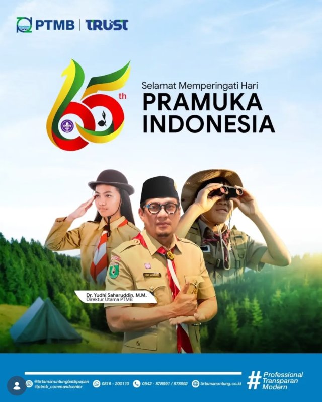 Selamat Hari Pramuka ke-65 Tahun 2026. ⚜️