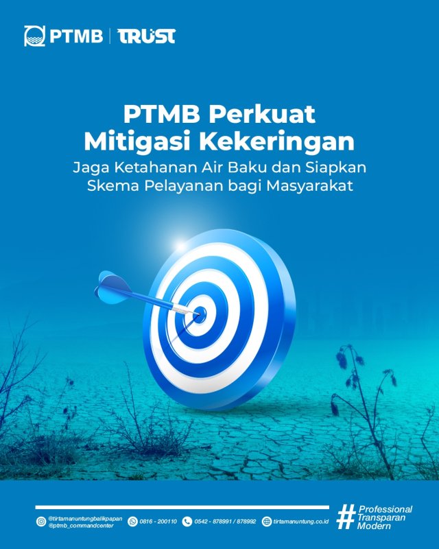 PTMB Perkuat Mitigasi Kekeringan, Jaga Layanan Air Bersih untuk Masyarakat
