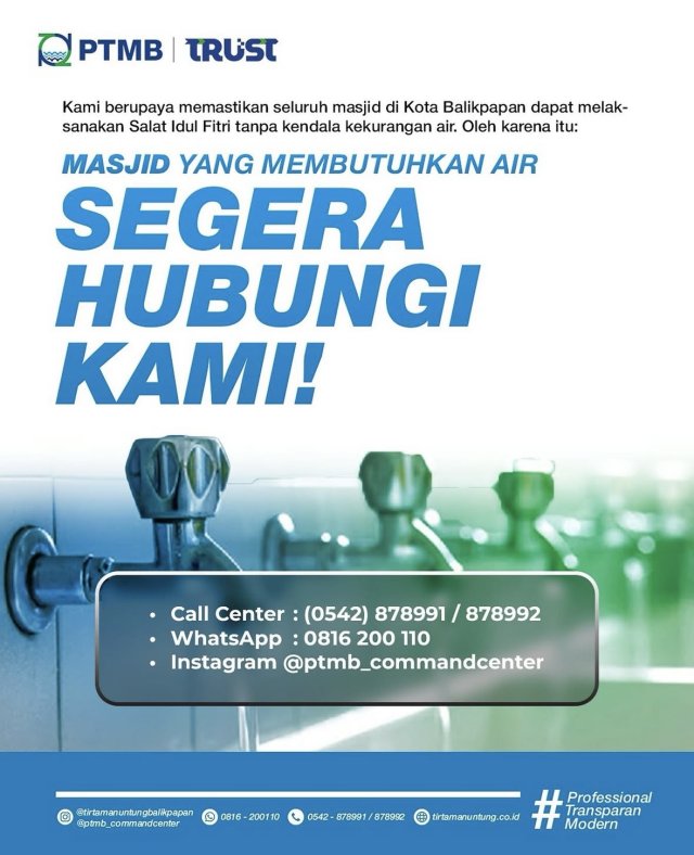 Masjid yang Membutuhkan Air, Segera Hubungi Kami!