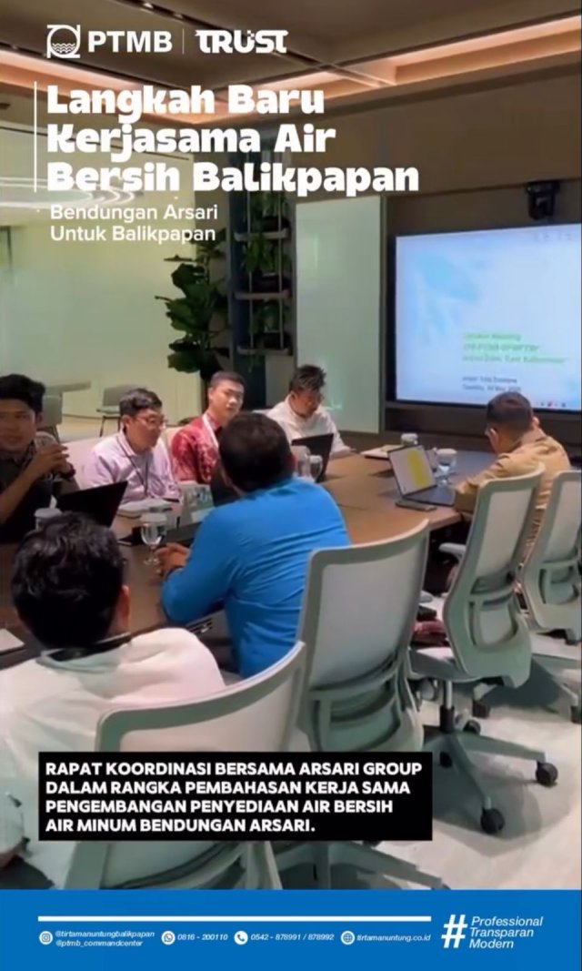 Langkah Baru Kerjasama Air Bersih Balikpapan