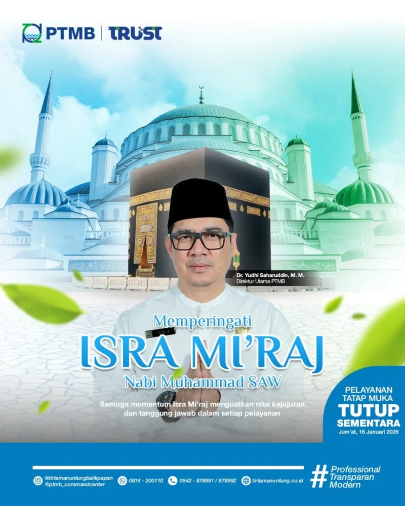 Selamat Memperingati Isra Mi'raj 1447 H