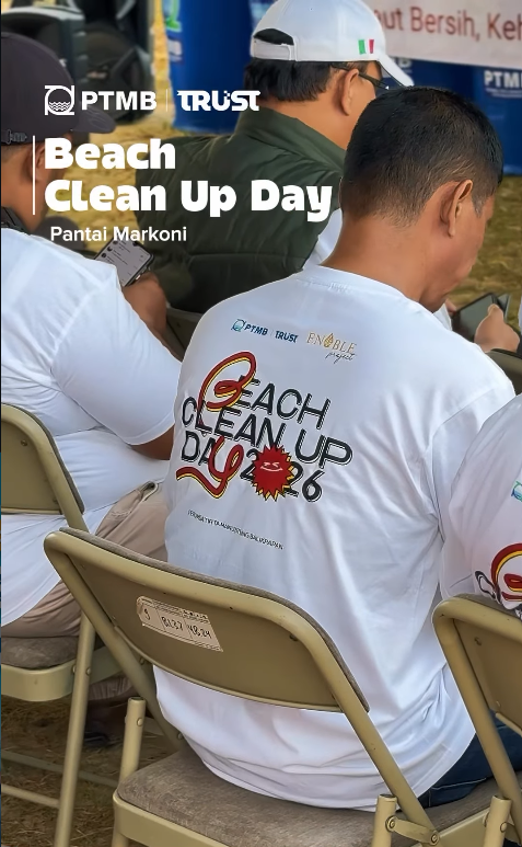 Beach Clean Up Day di Pantai Markoni!