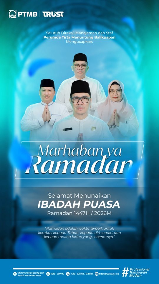Selamat Menunaikan Ibadah Puasa Ramadan 1447H / 2026